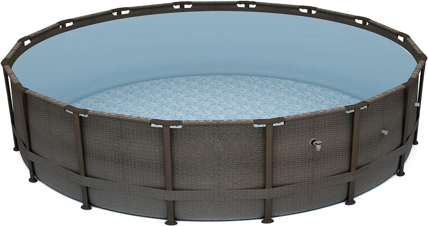 14'* 42" Round Above Ground Outdoor Backyard Swimming Pool Set with 1,000 GPH Filter Pump,Ladder, and Pool Cover
14'* 42" Round Above Ground Outdoor Backyard Swimming Pool Set with 1,000 GPH Filter Pump,Ladder, and Pool Cover