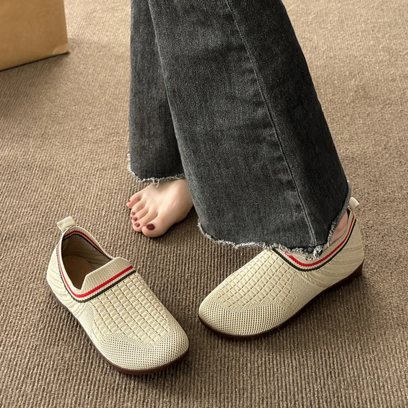 Breathable Shoes Slip-on Shallow Mouth Female Footwear Soft 2025 Fashion Women's Casual Sneaker Tennis Slip On Boat Dress Summer
Breathable Shoes Slip-on Shallow Mouth Female Footwear Soft 2025 Fashion Women's Casual Sneaker Tennis Slip On Boat Dress Summer