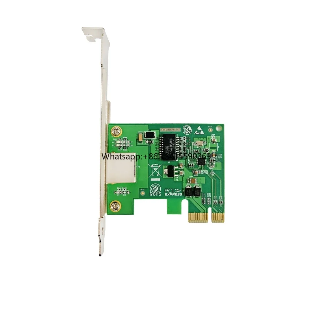 High-performance PCIEX1 Gigabit Single Port RJ45 Server Adapter GH901T-V3.7 with Motorcomm YT6801 Chip
High-performance PCIEX1 Gigabit Single Port RJ45 Server Adapter GH901T-V3.7 with Motorcomm YT6801 Chip