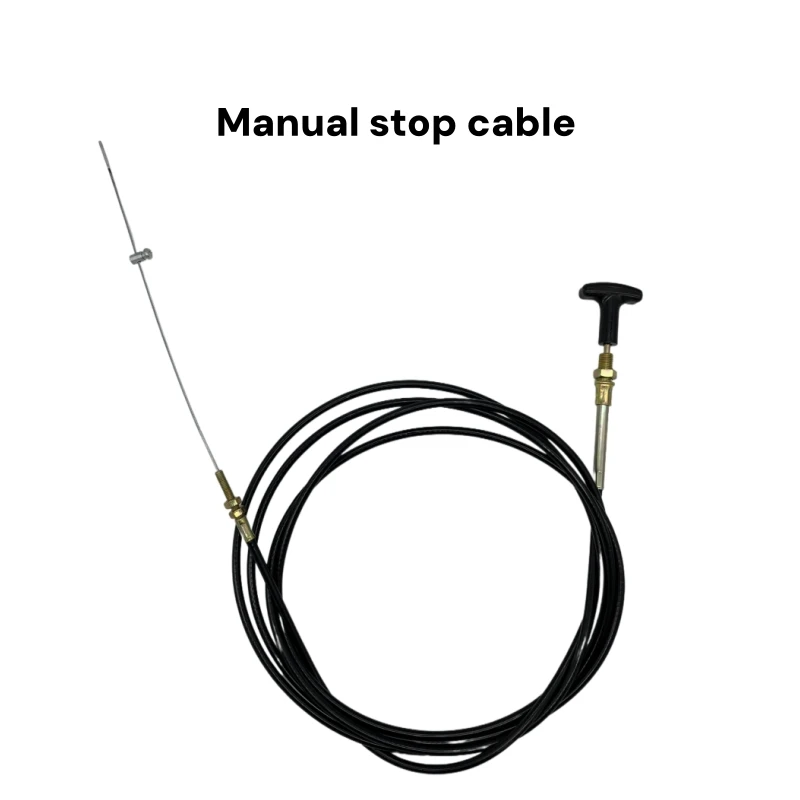 Universal Manual Fuel Shut Off Bowden Cable Stop Choke Wire Control Throttle Line Hand Operated Engine Stop Cable for Excavator
Universal Manual Fuel Shut Off Bowden Cable Stop Choke Wire Control Throttle Line Hand Operated Engine Stop Cable for Excavator