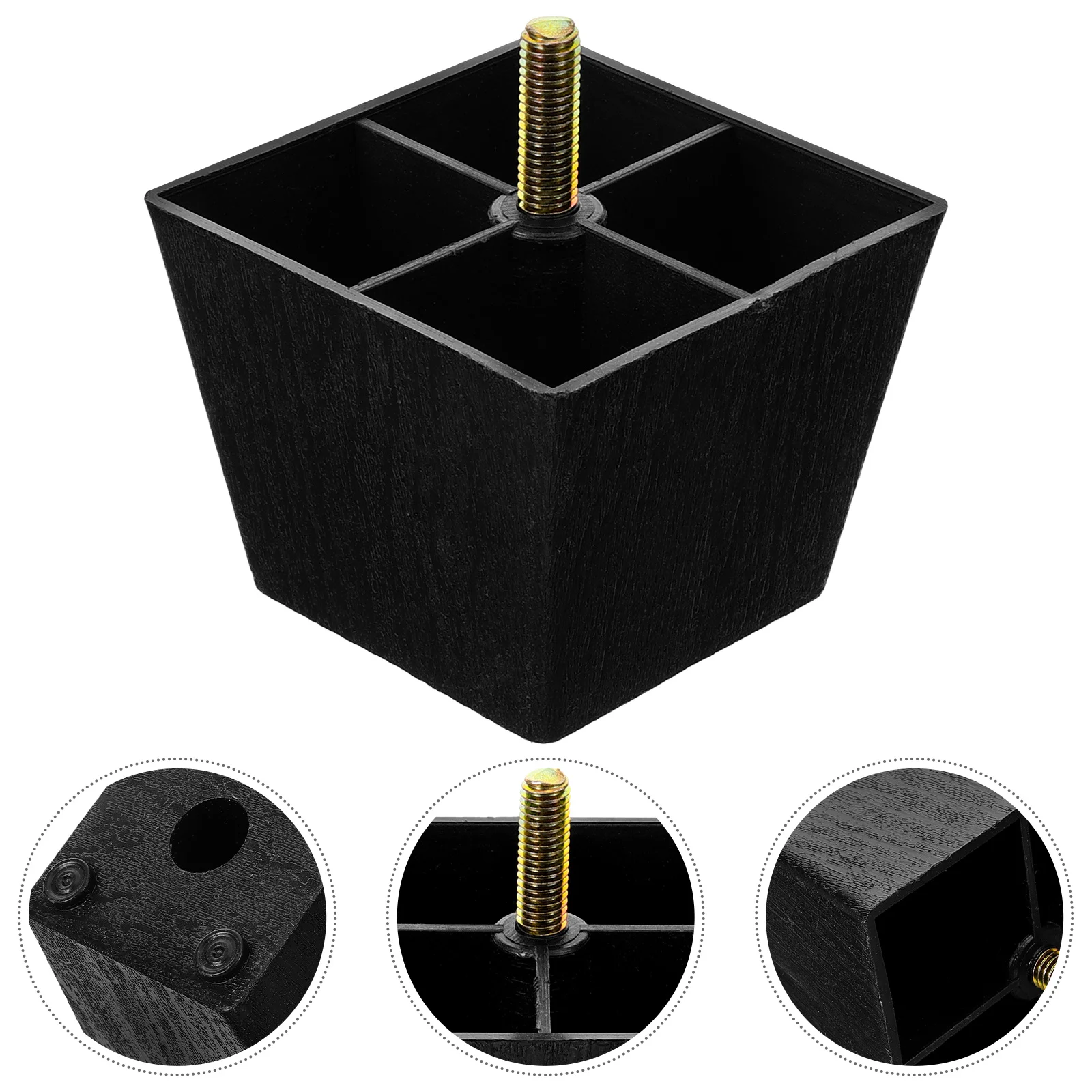 4 Pcs Square Furniture Legs for Sofa Chair Replacement Couch Feet Foot Rest Parts Metal
4 Pcs Square Furniture Legs for Sofa Chair Replacement Couch Feet Foot Rest Parts Metal