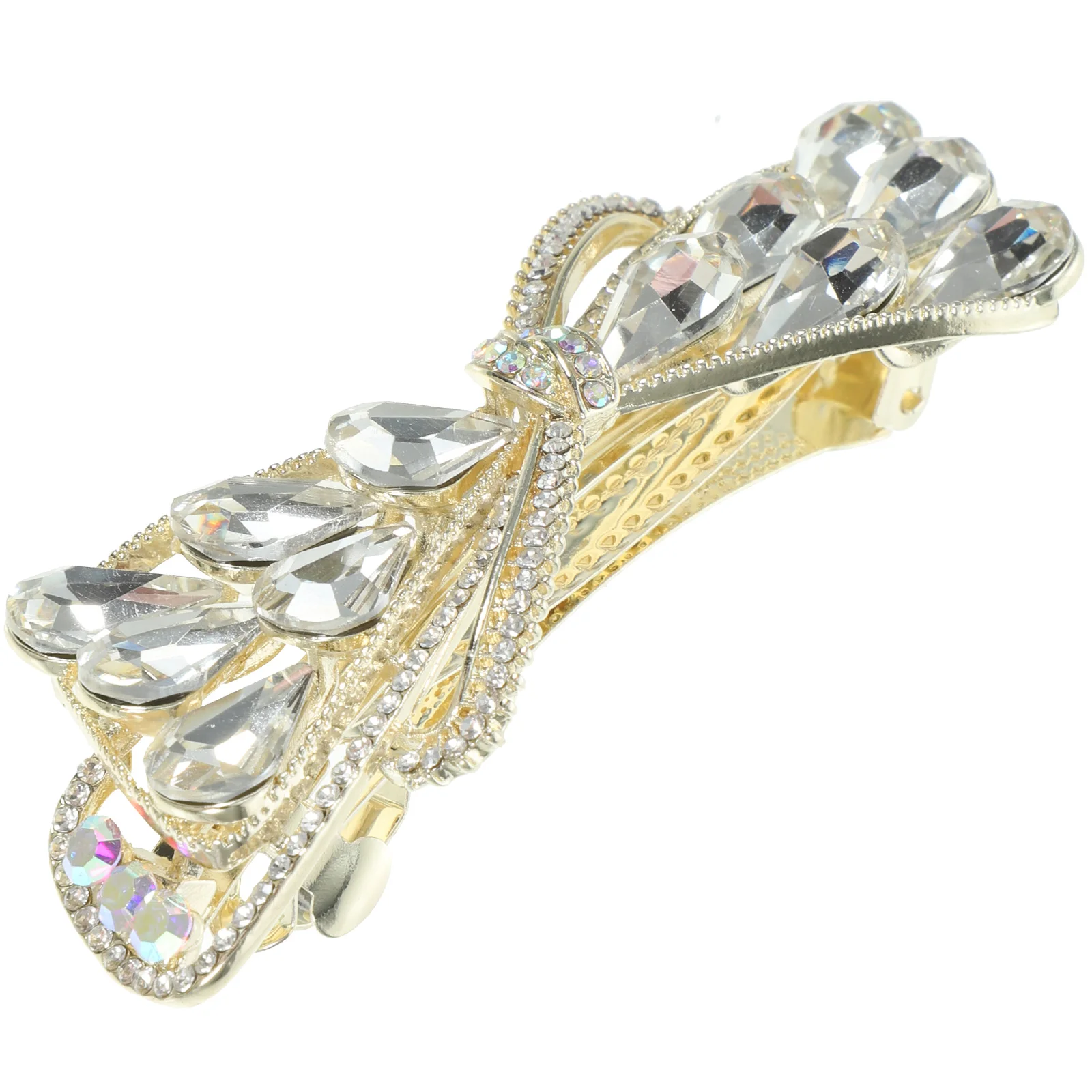 Sturdy Rhinestone Hair Clip Alloy Spring Hair Clip Women Decorative Hair Barrette For Girls Hair Accessories Prom Wedding
Sturdy Rhinestone Hair Clip Alloy Spring Hair Clip Women Decorative Hair Barrette For Girls Hair Accessories Prom Wedding