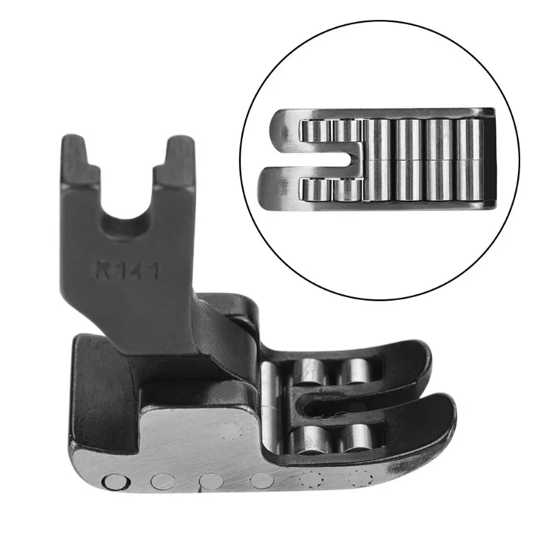 Wheel presser foot flat sewing machine, with bearing all steel roller presser foot leather coating fabric tool accessories
Wheel presser foot flat sewing machine, with bearing all steel roller presser foot leather coating fabric tool accessories