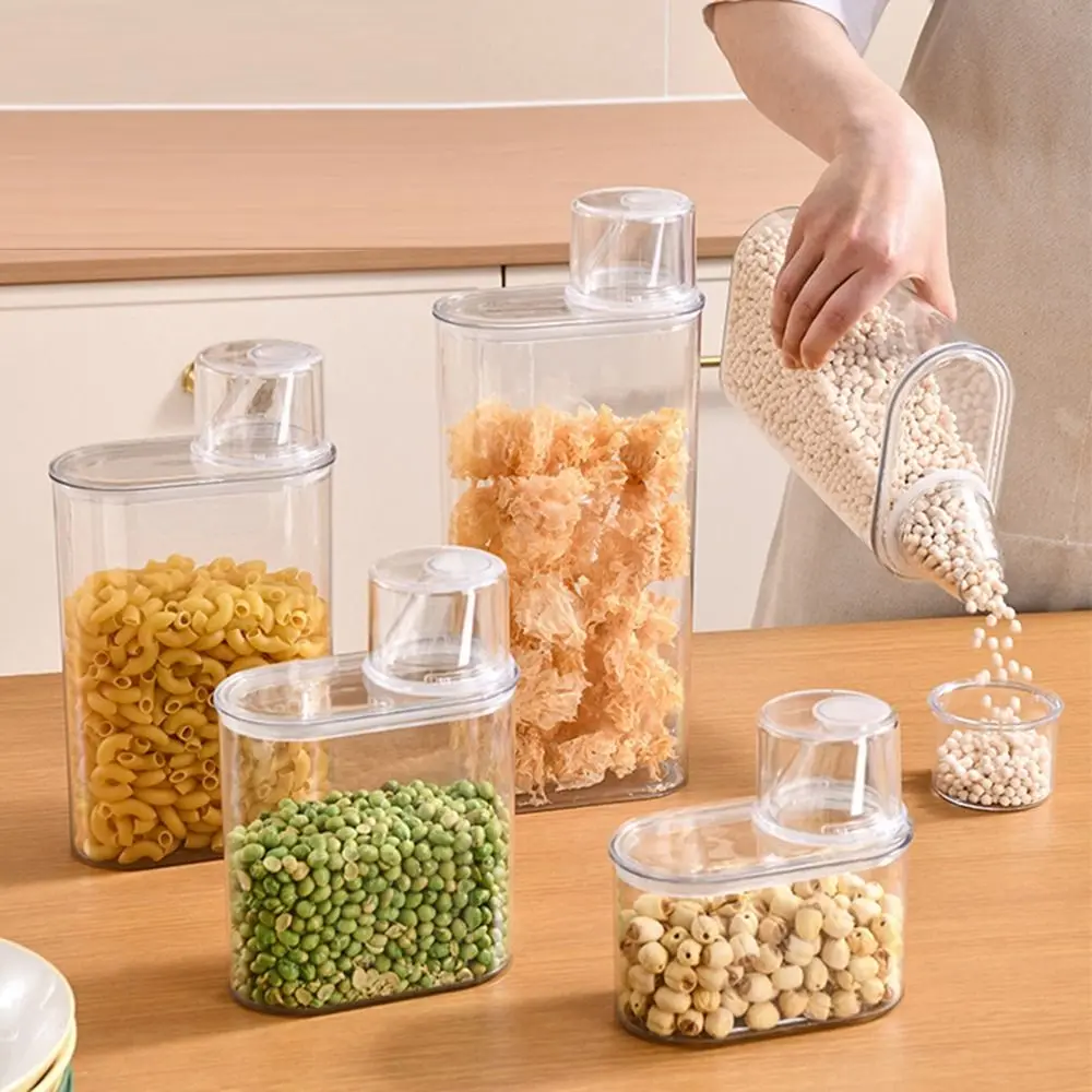 Transparent Cereal Container Storage Box Moisture-proof Leakproof Food Storage Containers Food Grade Food Storage Box
Transparent Cereal Container Storage Box Moisture-proof Leakproof Food Storage Containers Food Grade Food Storage Box