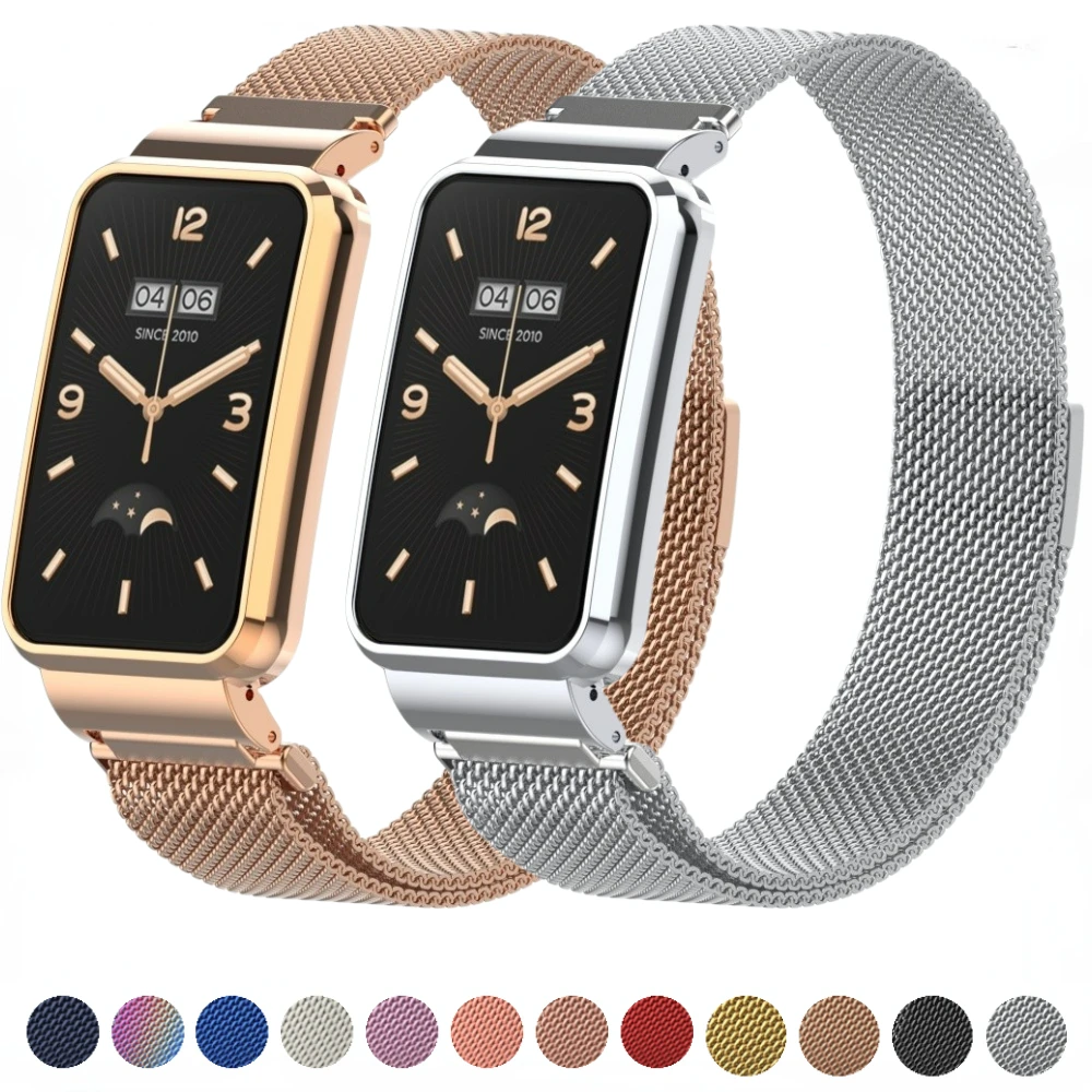 Milanese Loop Strap For Xiaomi Mi Band 7 Pro Bracelet Smart Watch Replaceable Magnetic Wristband for Mi Band 7 Pro Accessories
Milanese Loop Strap For Xiaomi Mi Band 7 Pro Bracelet Smart Watch Replaceable Magnetic Wristband for Mi Band 7 Pro Accessories