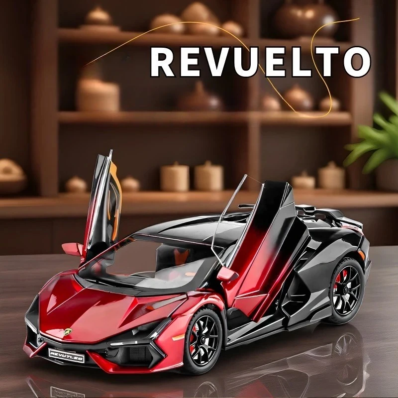 1:24 Revuelto высокая имитация литья под давлением модель автомобиля из металлического сплава звук свет отступить коллекция детские игрушки подарки
1:24 Revuelto высокая имитация литья под давлением модель автомобиля из металлического сплава звук свет отступить коллекция детские игрушки подарки