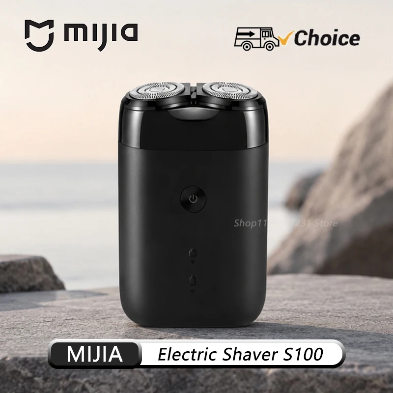 NEW MIJIA Portable Electric Shaver S100 Twin Blade Dry Wet Razor Beard Trimmer Cutter TypeC Rechargeable Men Razors Machine
NEW MIJIA Portable Electric Shaver S100 Twin Blade Dry Wet Razor Beard Trimmer Cutter TypeC Rechargeable Men Razors Machine