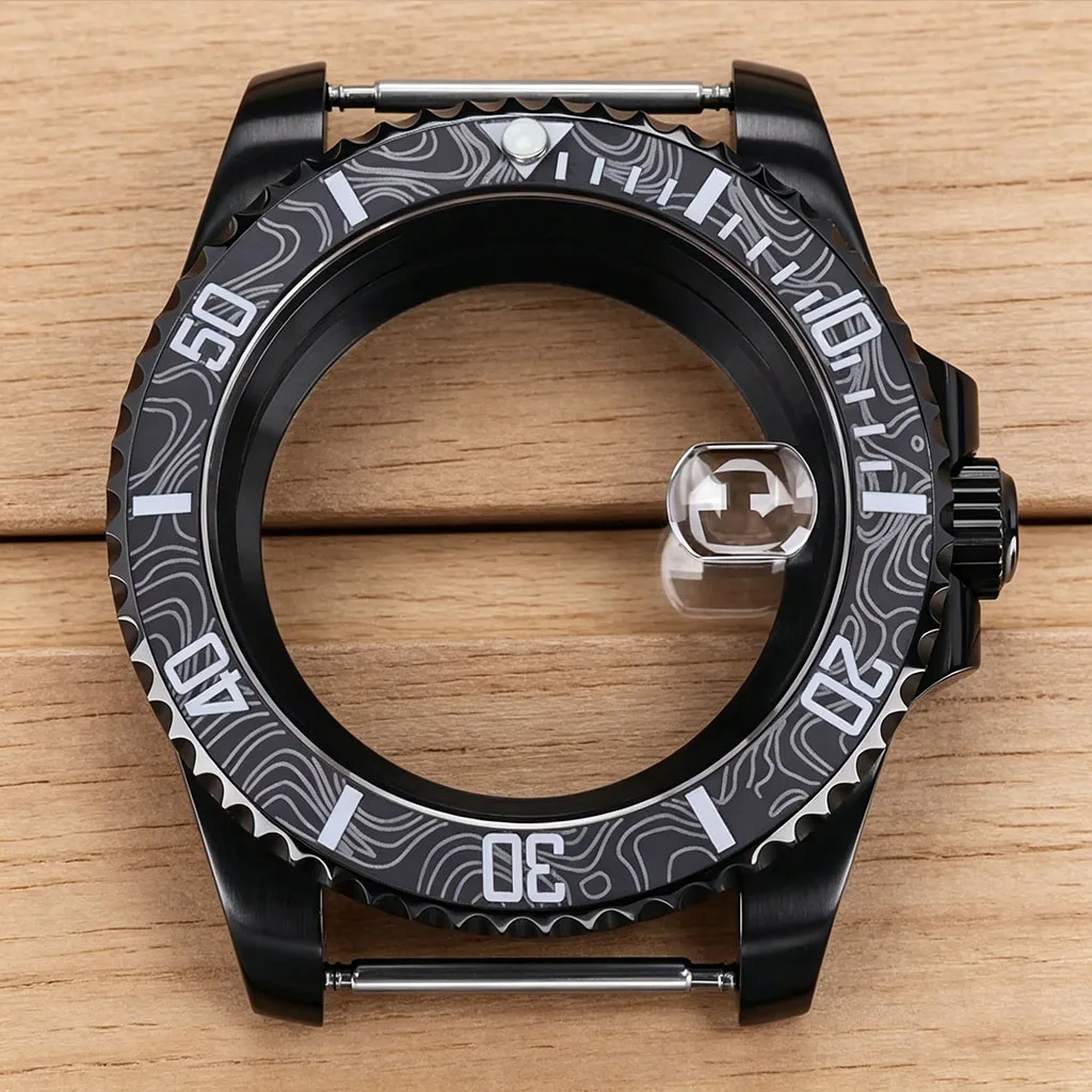 Hot Sale 40mm Men's Black Watch Case Sapphire Glass For NH35 NH36 NH38/34 Miyota 8215 ETA 2824 Movt 316L Steel Repair Tools Part
Hot Sale 40mm Men's Black Watch Case Sapphire Glass For NH35 NH36 NH38/34 Miyota 8215 ETA 2824 Movt 316L Steel Repair Tools Part