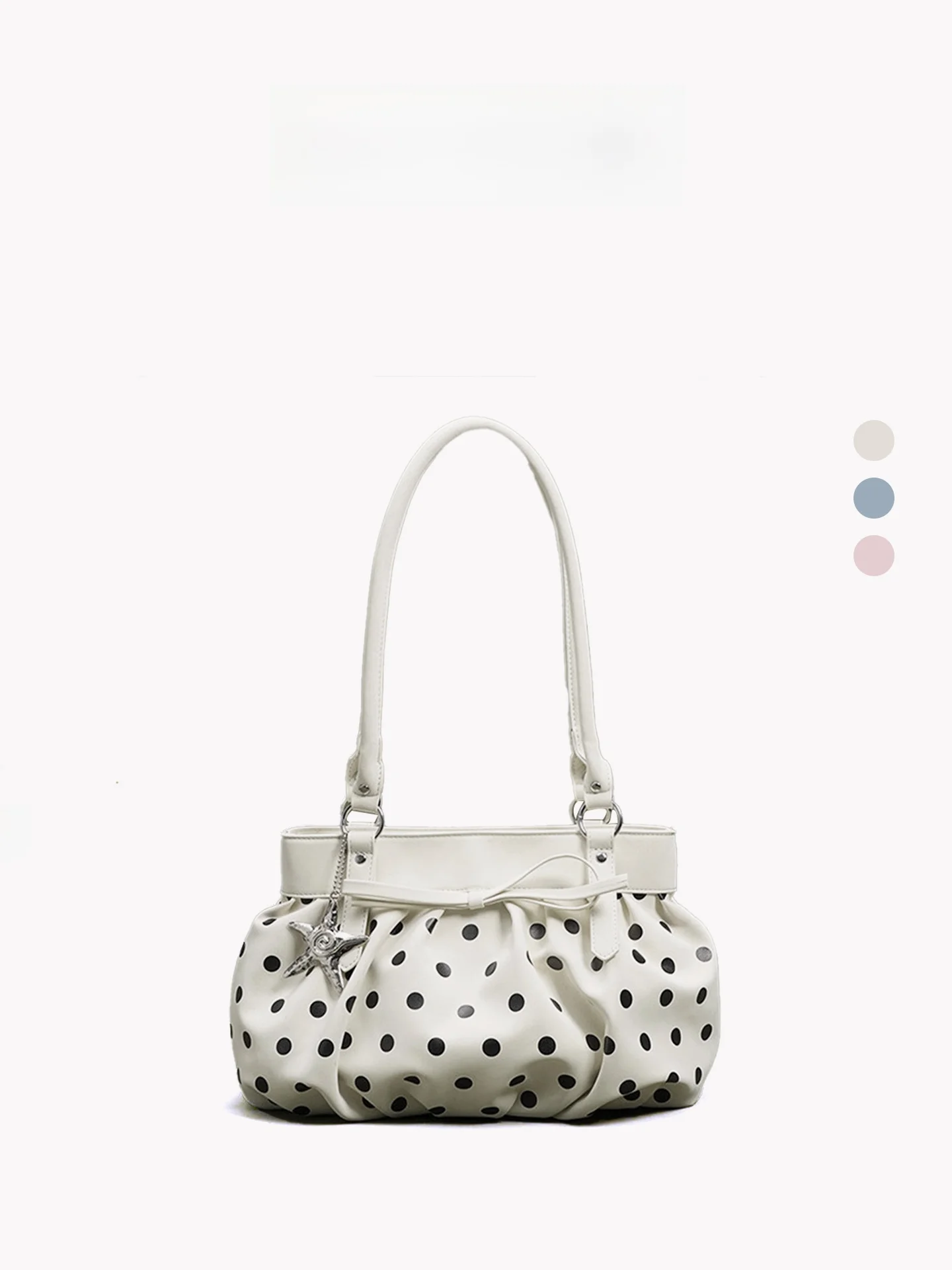 Orange Girl Polka Dot Single Shoulder Bag Women's New 2026 Knot Foldable Versatile Underarm Bag Sweet Cool Style
Orange Girl Polka Dot Single Shoulder Bag Women's New 2026 Knot Foldable Versatile Underarm Bag Sweet Cool Style