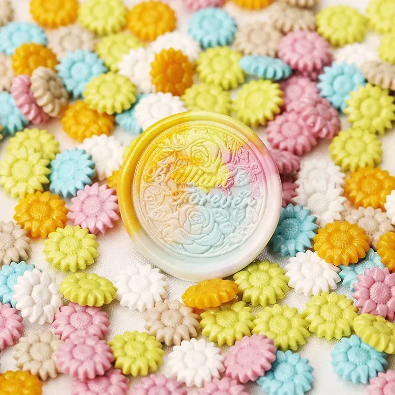 100pc Seal Beads Sunflower Wax Lacquer for Seals Stamp Wedding Flower Wax Seal Beads Wax for Stamps Seals for Children HCL005
100pc Seal Beads Sunflower Wax Lacquer for Seals Stamp Wedding Flower Wax Seal Beads Wax for Stamps Seals for Children HCL005