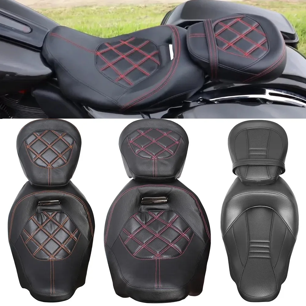Suitable for Harley CVO Street Highway Glide Road King Double Light Slide Front and rear seat cushions, seats 09-21 years
Suitable for Harley CVO Street Highway Glide Road King Double Light Slide Front and rear seat cushions, seats 09-21 years