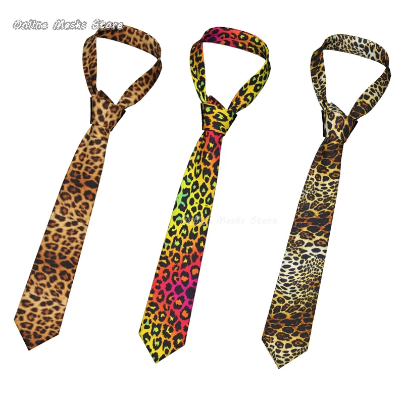Leopard Men Neckties Silk Polyester 8 cm Narrow Tiger King Neck Tie for Men Suits Accessories Wedding Party Cosplay
Leopard Men Neckties Silk Polyester 8 cm Narrow Tiger King Neck Tie for Men Suits Accessories Wedding Party Cosplay