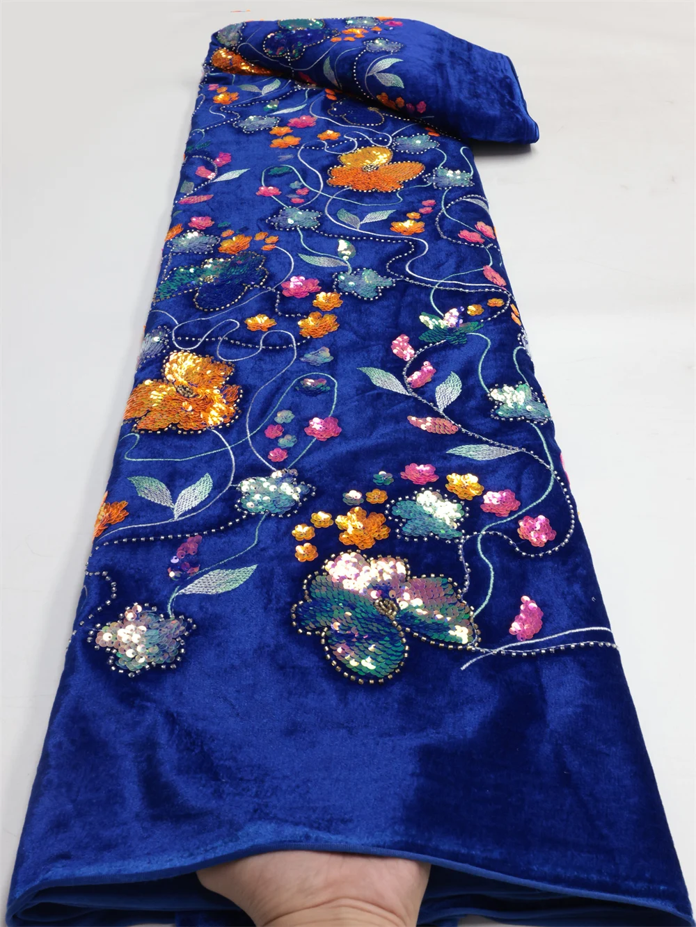 African Nigerian Velvet Sequins Lace Fabric For Sew Party Dress Cloth Material 2023 Velvet With Cord Lace Wedding Dress LY2765
African Nigerian Velvet Sequins Lace Fabric For Sew Party Dress Cloth Material 2023 Velvet With Cord Lace Wedding Dress LY2765