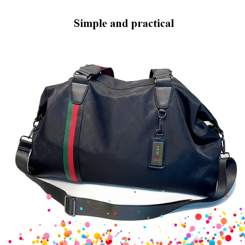 A casual men's and women's travel bag Waterproof Oxford cloth Single shoulder diagonal cross large bag shortdistance luggage bag
A casual men's and women's travel bag Waterproof Oxford cloth Single shoulder diagonal cross large bag shortdistance luggage bag
