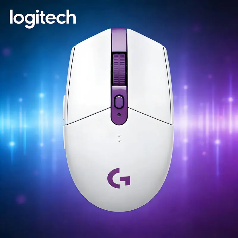 Logitech G304 Wireless Gaming Mouse, Anti-Slip and Sweat-Resistant, Plug and Play, Suitable for Home, Office, and Gaming