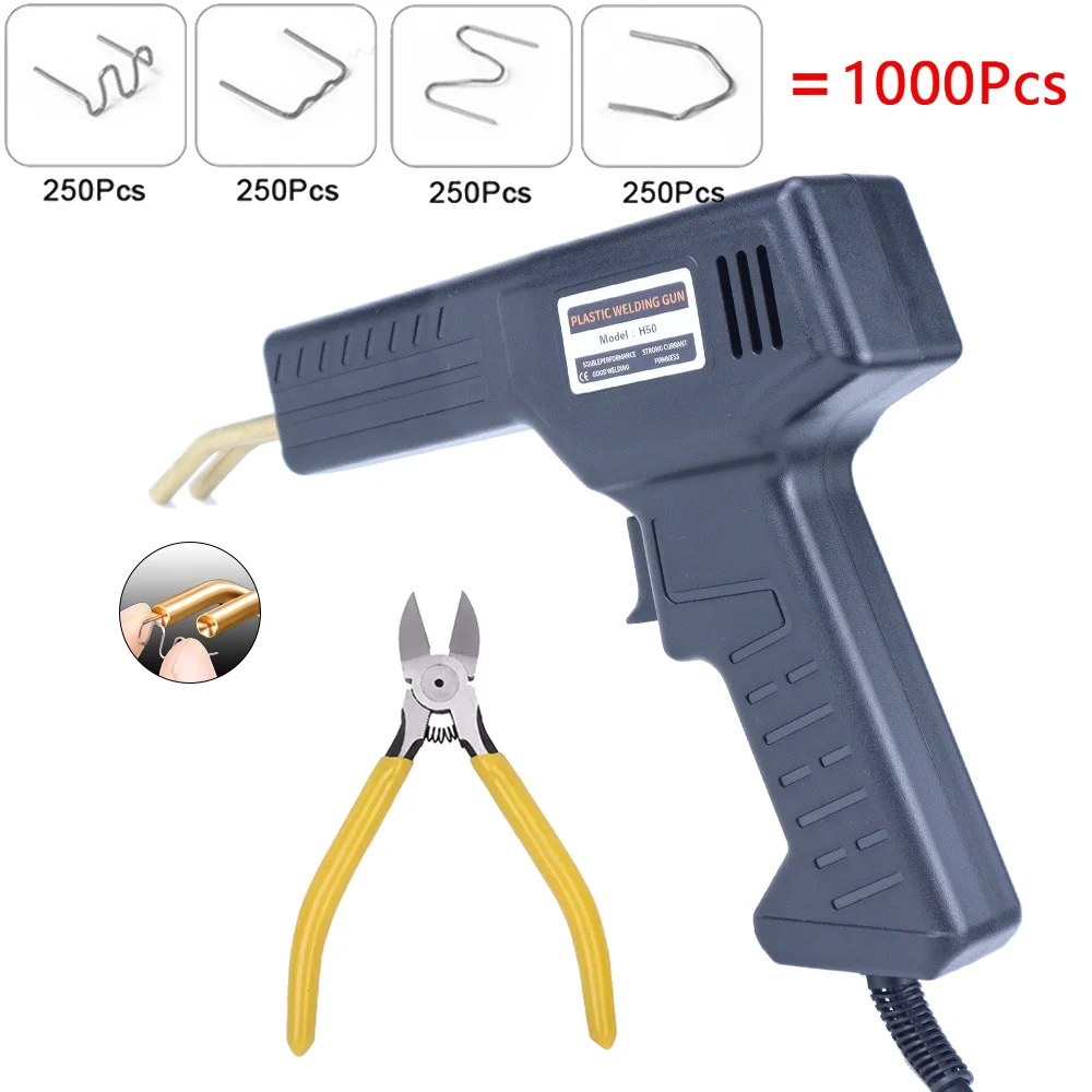 Hot Stapler Plastic Staple PVC Car Bumper Repairing Tool Plastic Welding Gun Soldering Iron For Plastic Repair
Hot Stapler Plastic Staple PVC Car Bumper Repairing Tool Plastic Welding Gun Soldering Iron For Plastic Repair