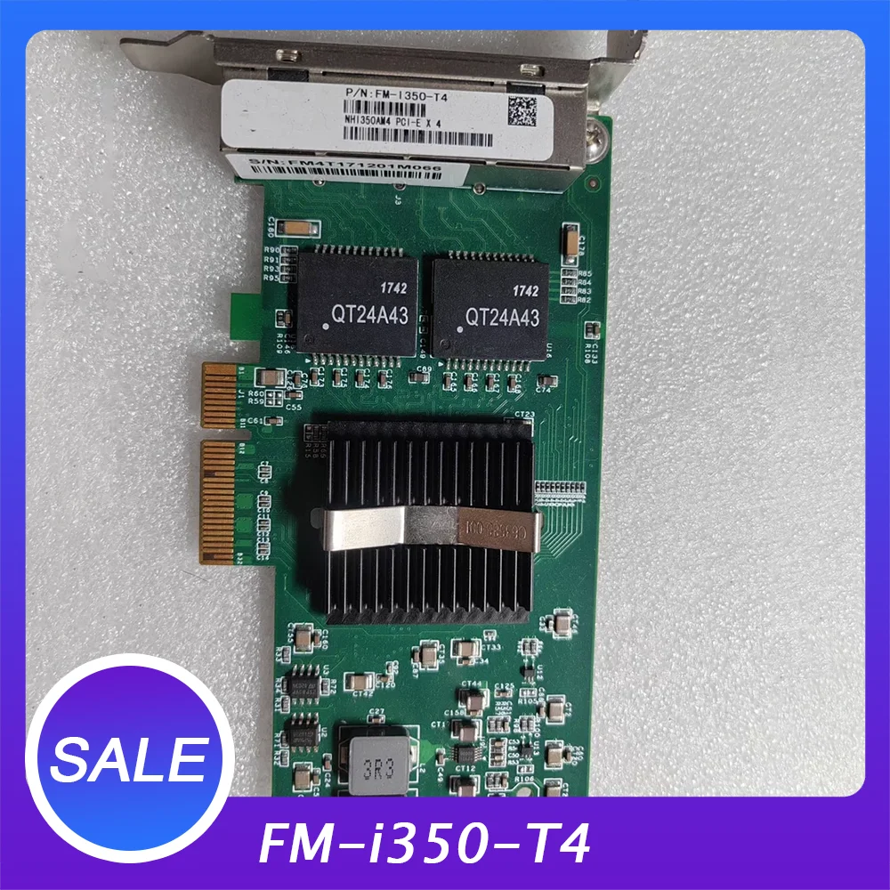 4-портовая гигабитная сетевая карта FM-i350-T4
4-портовая гигабитная сетевая карта FM-i350-T4