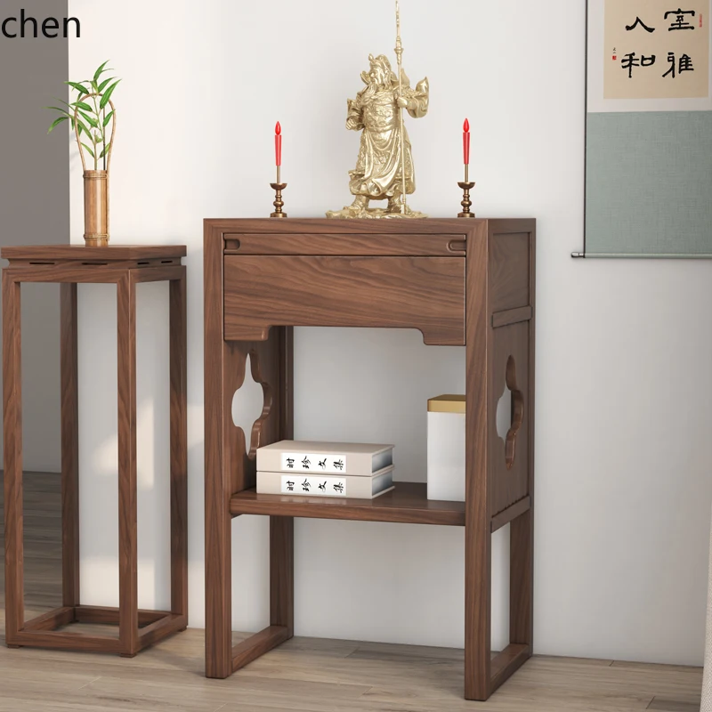 HXL solid wood small table incense case household new Chinese table Buddhist hall simple Buddhist table modern
HXL solid wood small table incense case household new Chinese table Buddhist hall simple Buddhist table modern