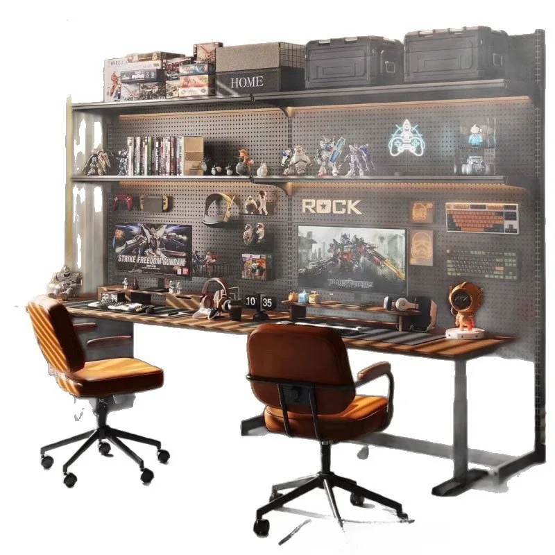 Vertical hole board rack floor-to-ceiling e-sports room decorative metal storage
Vertical hole board rack floor-to-ceiling e-sports room decorative metal storage