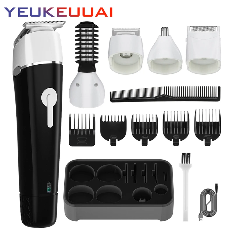 Unicorn 5-in-1 men's hair clipper, sharp blade hair remover, hair trimmer, body hair treatment machine, convenient hair removal
Unicorn 5-in-1 men's hair clipper, sharp blade hair remover, hair trimmer, body hair treatment machine, convenient hair removal