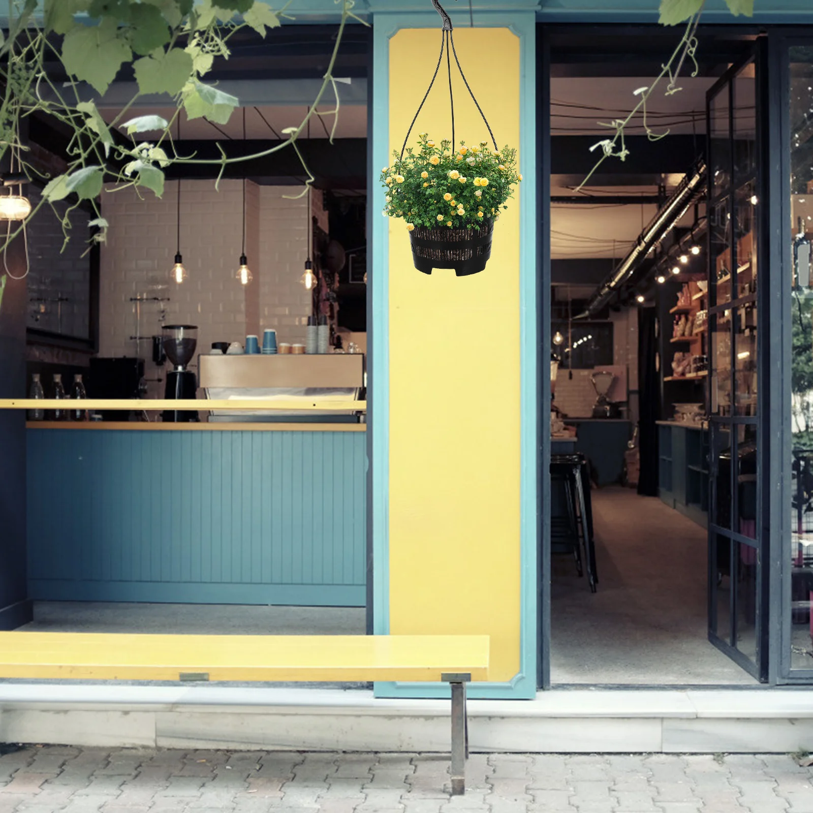 5Sets Hanging Flower Pots for Succulent and Orchid Plastic Hanging Pot Garden Accessory Balcony Decoration Balcony Decoration
5Sets Hanging Flower Pots for Succulent and Orchid Plastic Hanging Pot Garden Accessory Balcony Decoration Balcony Decoration