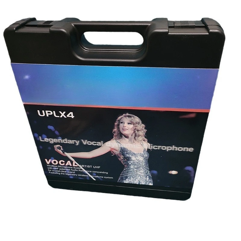Wireless microphone UPLX4 one to two household KTV singing U-segment stage handheld dynamic microphone
Wireless microphone UPLX4 one to two household KTV singing U-segment stage handheld dynamic microphone