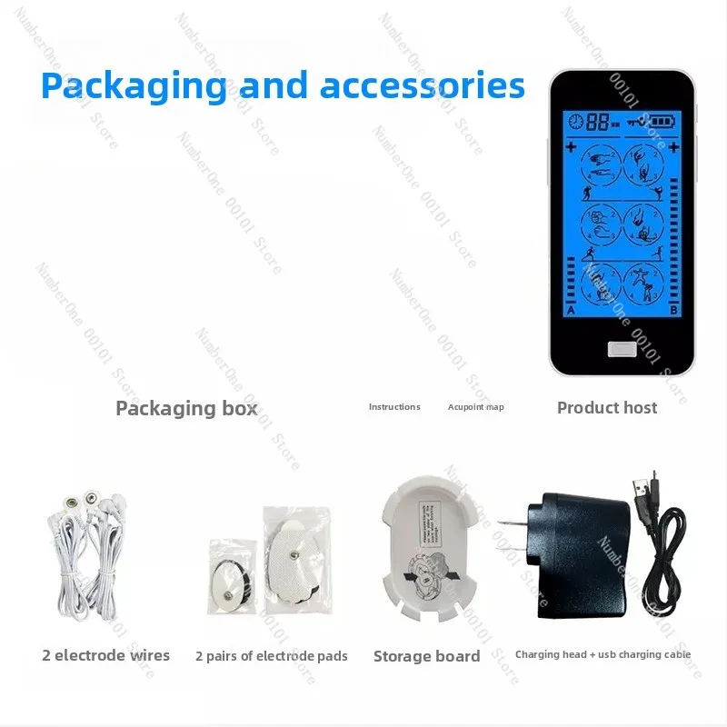 Wireless TENS Low Frequency Therapy Device, Mini EMS Pulse Body Massager for Joint Pain Relief
Wireless TENS Low Frequency Therapy Device, Mini EMS Pulse Body Massager for Joint Pain Relief