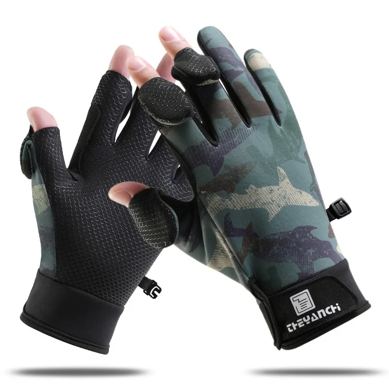 Autumn Winter Waterproof Men's Camouflage Fishing Gloves Non-Slip Palm Pads Outdoor Hiking Camping Kayaking Water Sports Cycling
Autumn Winter Waterproof Men's Camouflage Fishing Gloves Non-Slip Palm Pads Outdoor Hiking Camping Kayaking Water Sports Cycling