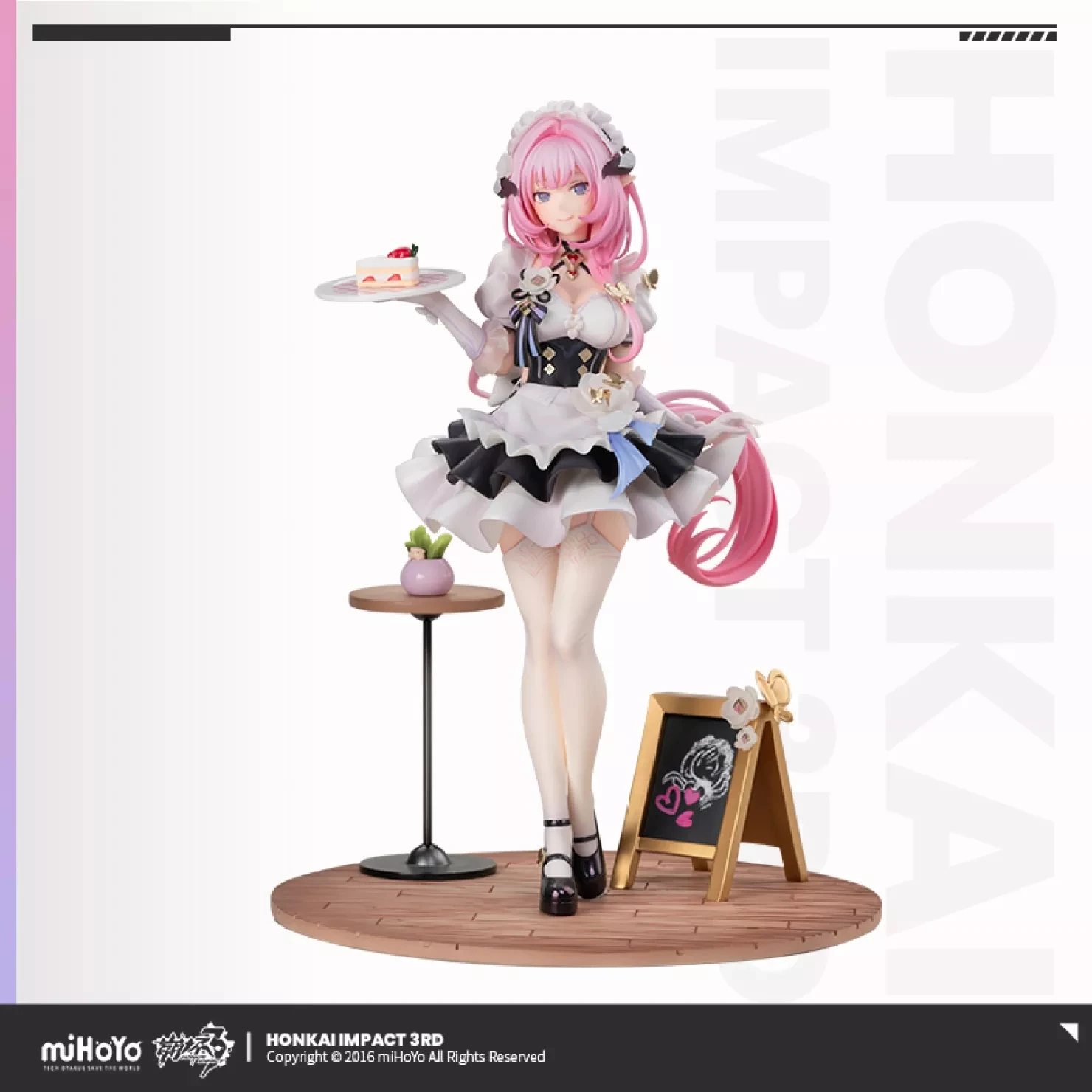 Anime Game Honkai Impact 3 Cosplay Elysia Pink Miss Ver. 1/7 Figure ABS&PVC Maid Statue Halloween Doll Limited Tea Set Gift Box
Anime Game Honkai Impact 3 Cosplay Elysia Pink Miss Ver. 1/7 Figure ABS&PVC Maid Statue Halloween Doll Limited Tea Set Gift Box