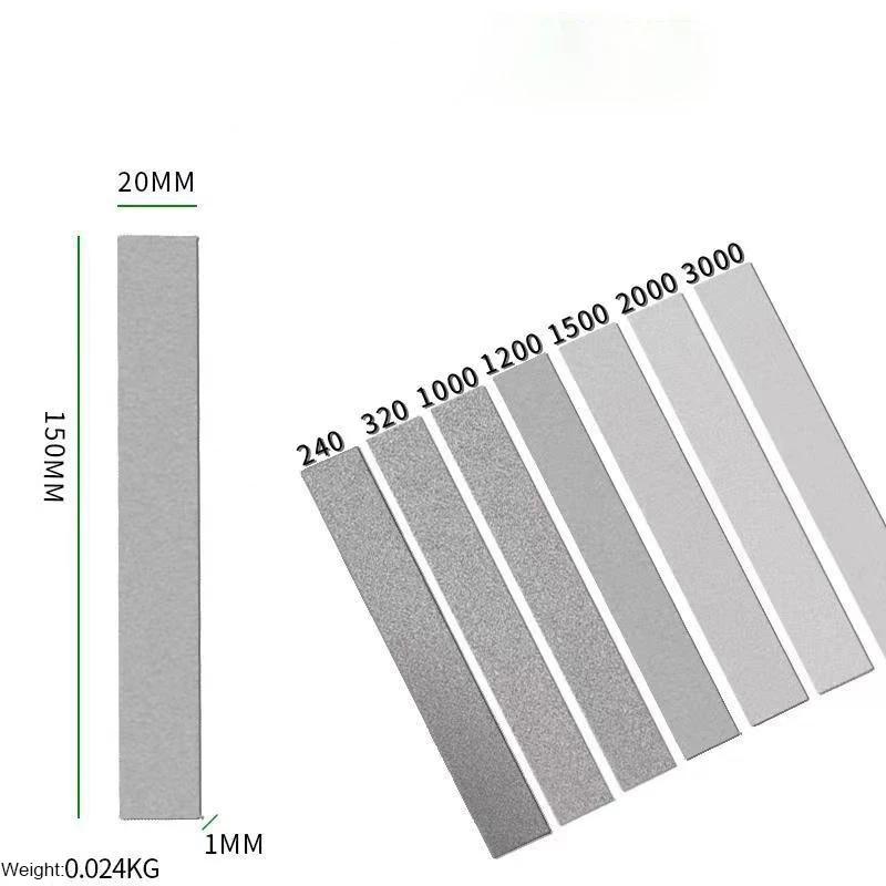 1-10pcs 150*20mm Small Rectangle Grinding Sheet Hard Sharpening Stone Plate Lapping Film 80/120/150/180/240/320-3000 Grit
1-10pcs 150*20mm Small Rectangle Grinding Sheet Hard Sharpening Stone Plate Lapping Film 80/120/150/180/240/320-3000 Grit