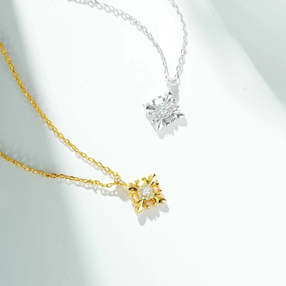 Cross necklace, suitable for both men and women. Classic original packaging. Simple and exquisite iris flower necklace.
Cross necklace, suitable for both men and women. Classic original packaging. Simple and exquisite iris flower necklace.