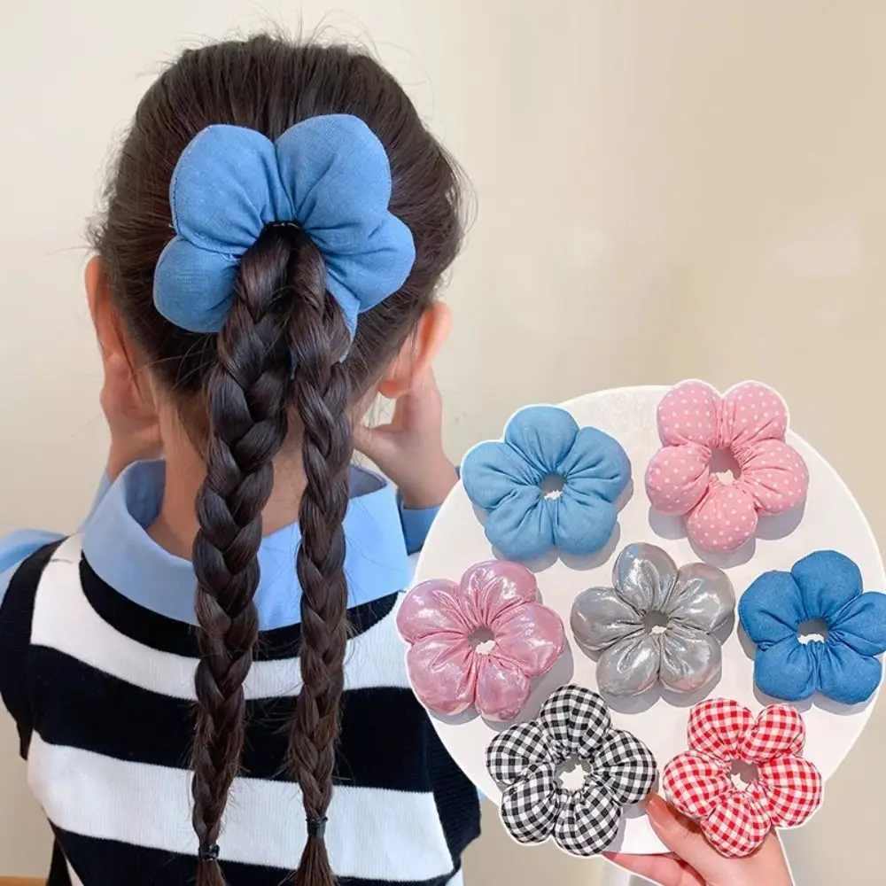 Flower Shape Children's Flower Scrunchies Sponge Cotton Filled Exaggerated Hair Ring Cloth Hair Tie Elastic Hair Rope Girl
Flower Shape Children's Flower Scrunchies Sponge Cotton Filled Exaggerated Hair Ring Cloth Hair Tie Elastic Hair Rope Girl