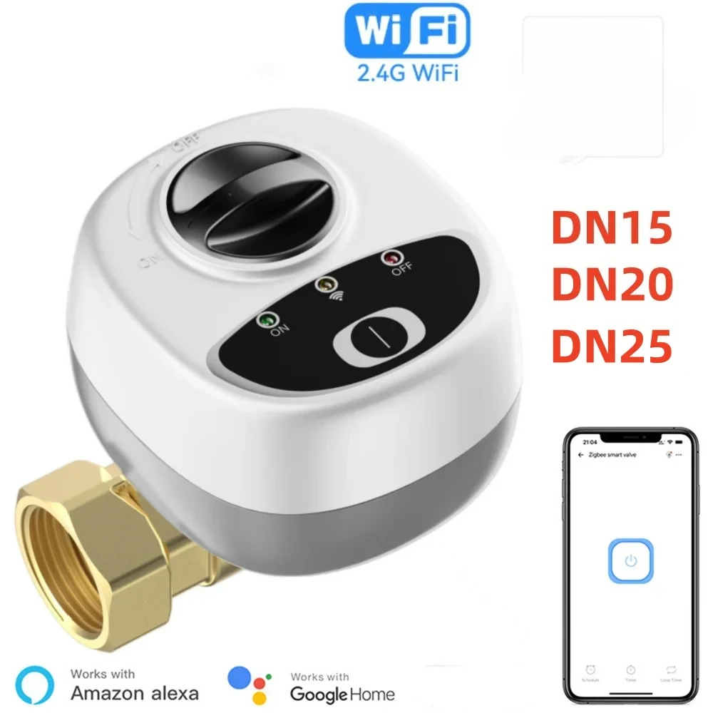 NEW Smart WiFi Water Valve Controller Switch DN15/DN20/DN25 Pipe EweLink APP Control Timer Irrigation Support Alexa Google Home
NEW Smart WiFi Water Valve Controller Switch DN15/DN20/DN25 Pipe EweLink APP Control Timer Irrigation Support Alexa Google Home