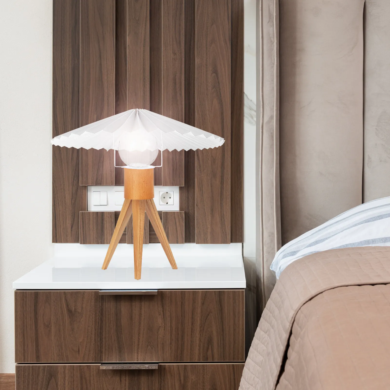 Elegant Umbrella Form Lampshade Replacement for Indoor Lamps Light Fixture Cover Home Decor Lamp Shade Lighting Accessory
Elegant Umbrella Form Lampshade Replacement for Indoor Lamps Light Fixture Cover Home Decor Lamp Shade Lighting Accessory