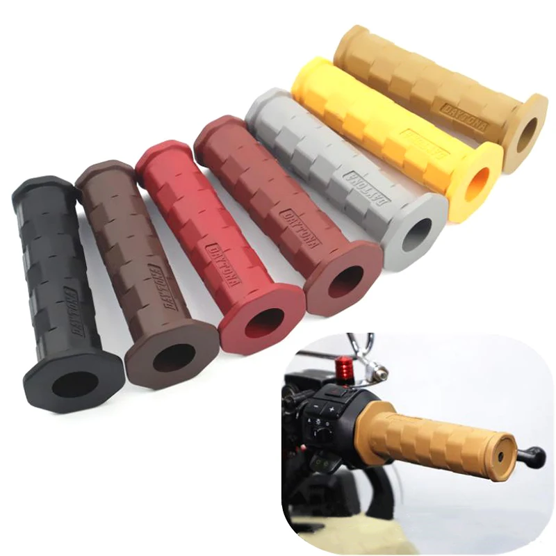 New Universal 21/24mm Soft Rubber Moto Handlebar Motorbike Non Slip Comfortable TPR Hand Grip Motorcycle Electric Bicycle Parts
New Universal 21/24mm Soft Rubber Moto Handlebar Motorbike Non Slip Comfortable TPR Hand Grip Motorcycle Electric Bicycle Parts