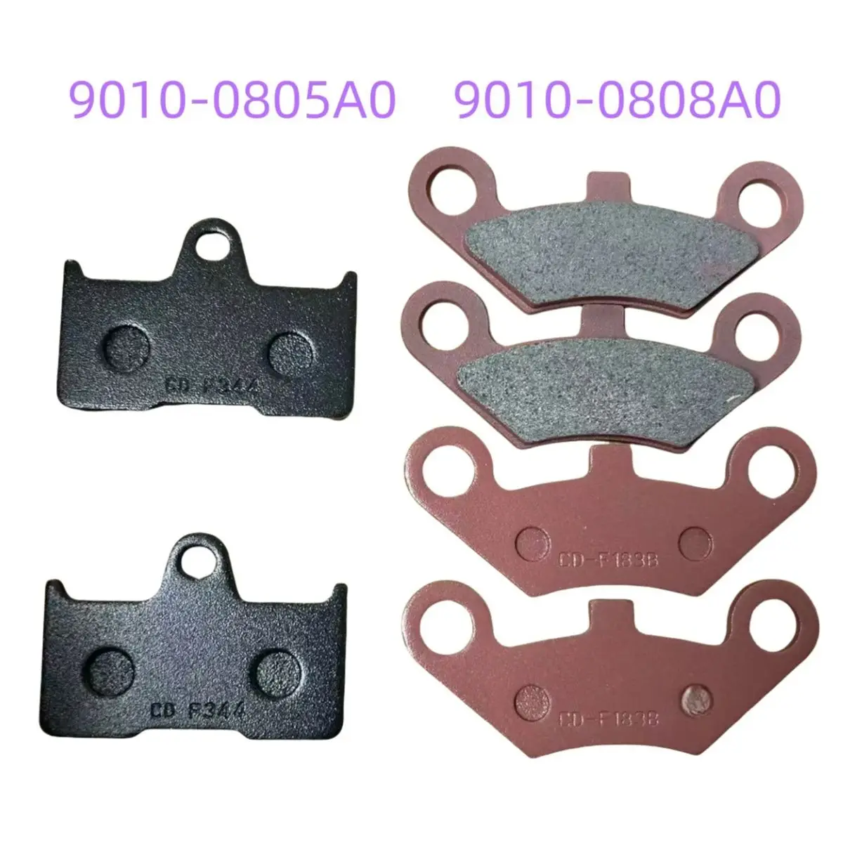 Front Rear Brake Pad 9010-0808A0 9010-0805A0 for CFmoto CForce 400 450 500 X5 500S 520 500HO X5HO 550 600 X6 800 X8 ATV
Front Rear Brake Pad 9010-0808A0 9010-0805A0 for CFmoto CForce 400 450 500 X5 500S 520 500HO X5HO 550 600 X6 800 X8 ATV