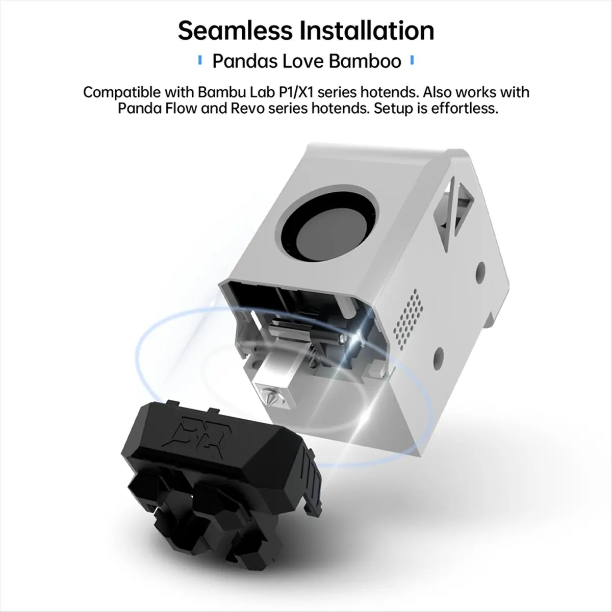 HGHO BIQU Panda Jet Cooling Fan Duct Upgrade For Bambu Lab P1P P1S X1C X1E Hotend Panda Revo 3D Printer Parts
HGHO BIQU Panda Jet Cooling Fan Duct Upgrade For Bambu Lab P1P P1S X1C X1E Hotend Panda Revo 3D Printer Parts