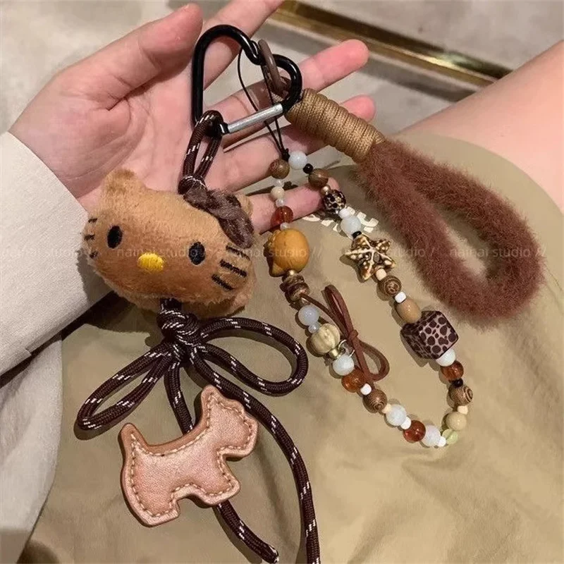 Sanrio Hello Kitty щелочной водный брелок с хлебом, плетение веревки, креативное модное подвесное украшение, брелок для друга, подарки для девочек
Sanrio Hello Kitty щелочной водный брелок с хлебом, плетение веревки, креативное модное подвесное украшение, брелок для друга, подарки для девочек