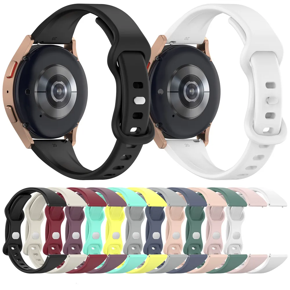 20mm 22mm Universal Watch Band For Samsung Galaxy Watch 4 5 6 Silicone Strap Bracelet Adjustable belt Wristband For Huawei Huami
20mm 22mm Universal Watch Band For Samsung Galaxy Watch 4 5 6 Silicone Strap Bracelet Adjustable belt Wristband For Huawei Huami