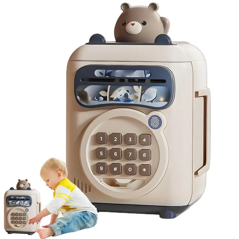 ATM Bank For Kids Digital Money Bank For Kids Password Code Lock Large Capacity Savings Container Cash Organization For Bedroom
ATM Bank For Kids Digital Money Bank For Kids Password Code Lock Large Capacity Savings Container Cash Organization For Bedroom