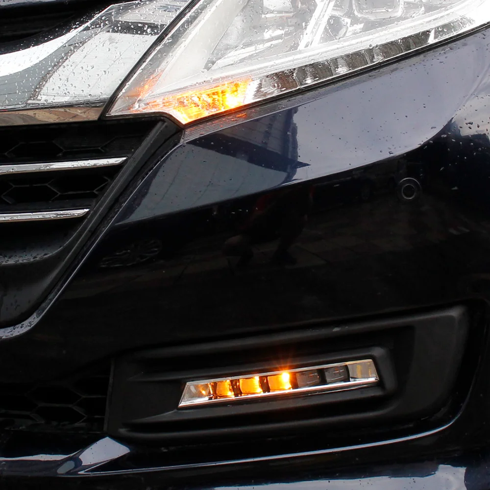 For Honda Odyssey 2014-2017 Front Bumper Upgrade LED Dynamic Daytime Running Light Car lights Assembly Tool Accessories
For Honda Odyssey 2014-2017 Front Bumper Upgrade LED Dynamic Daytime Running Light Car lights Assembly Tool Accessories