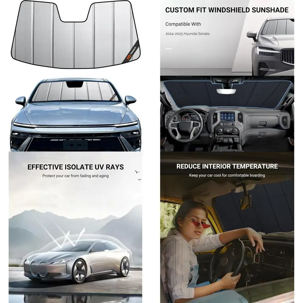 Front Window Sunshade for 2024-2025 Hyundai Sonata - Safeguard and Protect
Front Window Sunshade for 2024-2025 Hyundai Sonata - Safeguard and Protect
