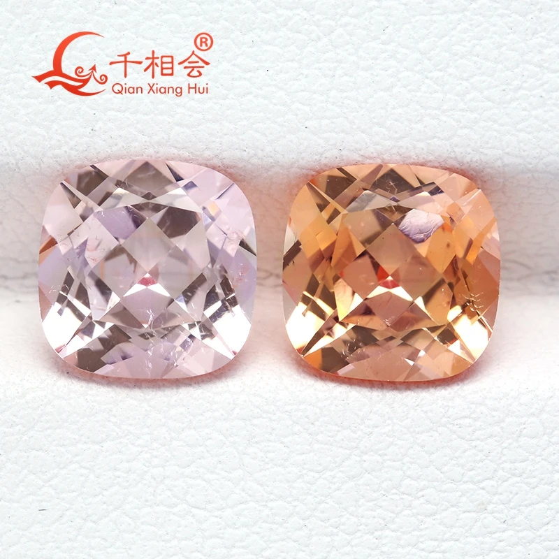 Cushion shape Morgan Pink/Morgan Orange color Lab-Created Sapphire Loose Gem Stone including Minor Cracks And Inclusions jewelry
Cushion shape Morgan Pink/Morgan Orange color Lab-Created Sapphire Loose Gem Stone including Minor Cracks And Inclusions jewelry