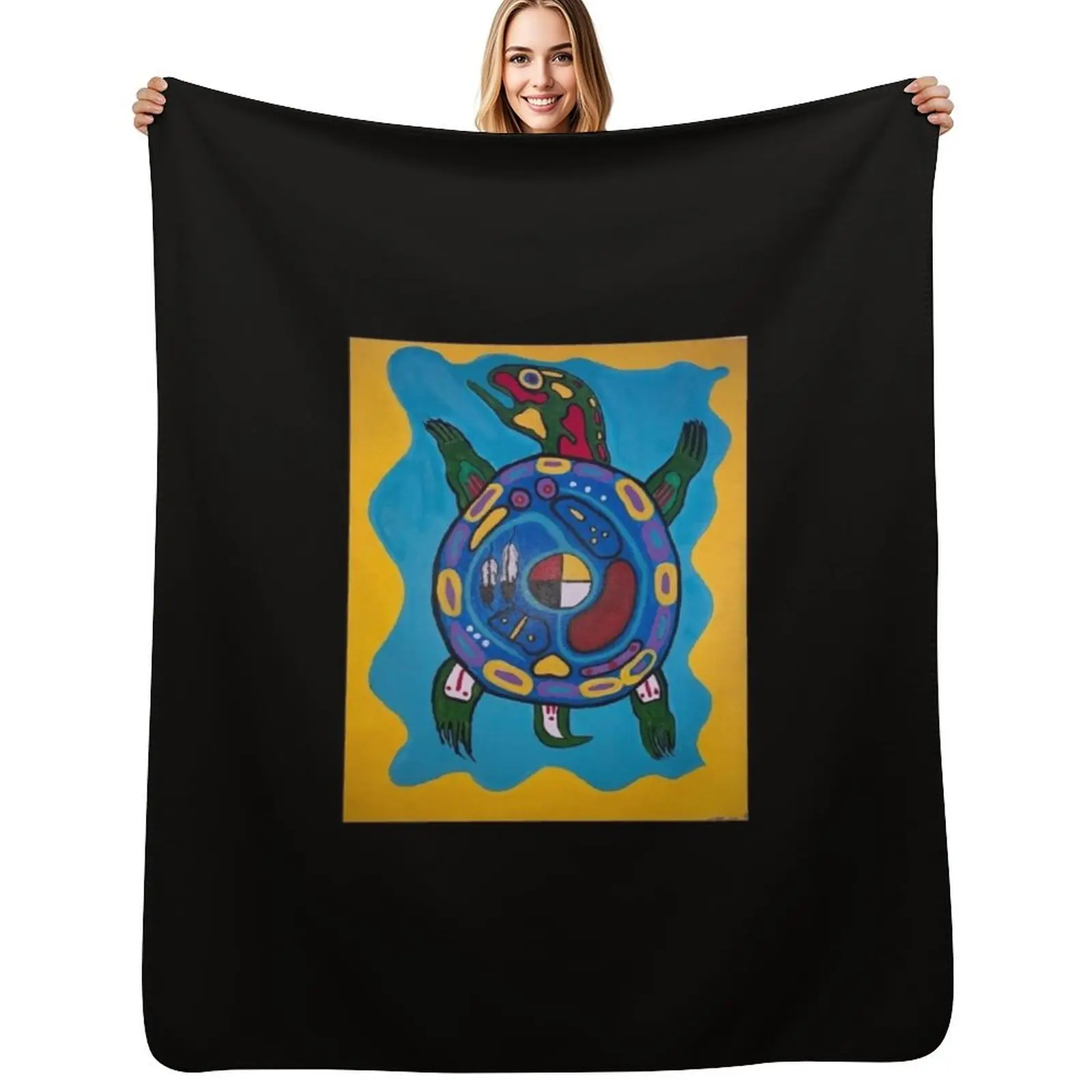 Anishinaabe turtle 2 Sticker Throw Blanket Fade Resistant Durable Throw Blanket
Anishinaabe turtle 2 Sticker Throw Blanket Fade Resistant Durable Throw Blanket