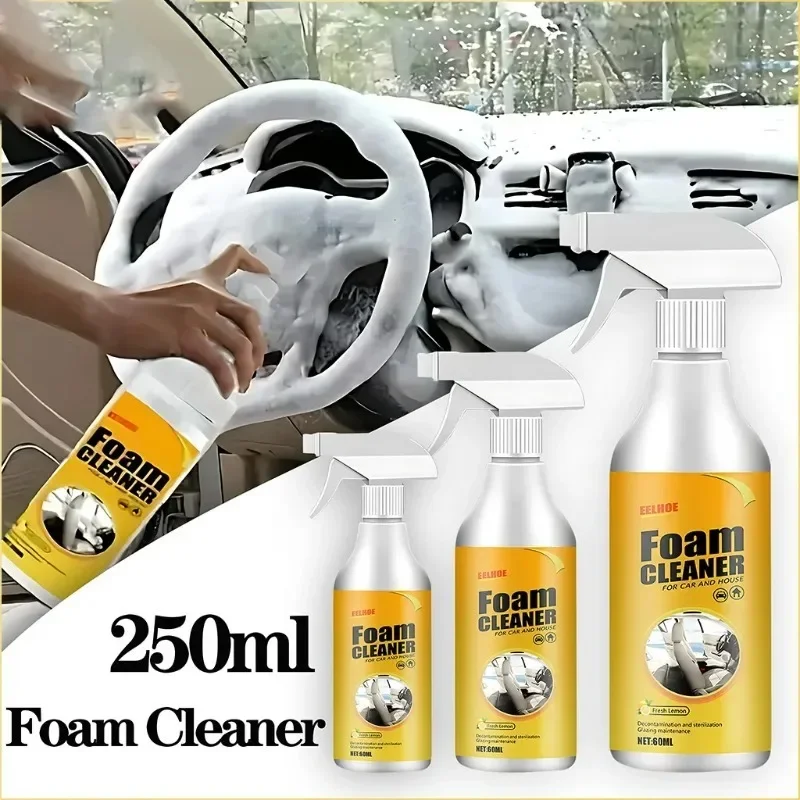 Multifunctional Foam Cleaner Car Interior Stain Removal and Cleaning Leather Seat Foam Cleaner Spray Foam Maintenance Wash Car
Multifunctional Foam Cleaner Car Interior Stain Removal and Cleaning Leather Seat Foam Cleaner Spray Foam Maintenance Wash Car