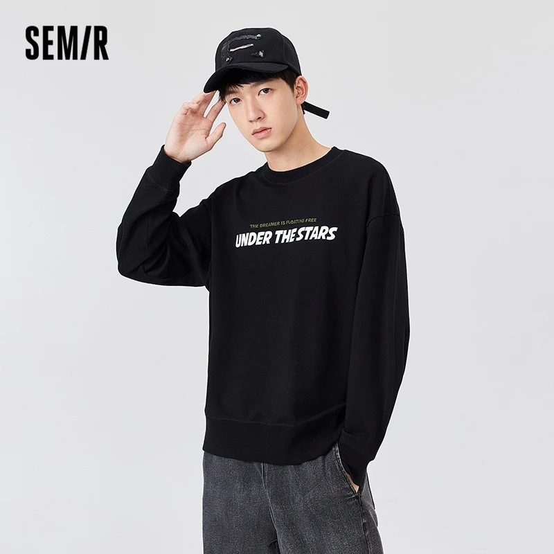 Свитшот Semir мужской с контрастной надписью, свободный облегающий топ с круглым вырезом для мальчиков, осень 2023
Свитшот Semir мужской с контрастной надписью, свободный облегающий топ с круглым вырезом для мальчиков, осень 2023