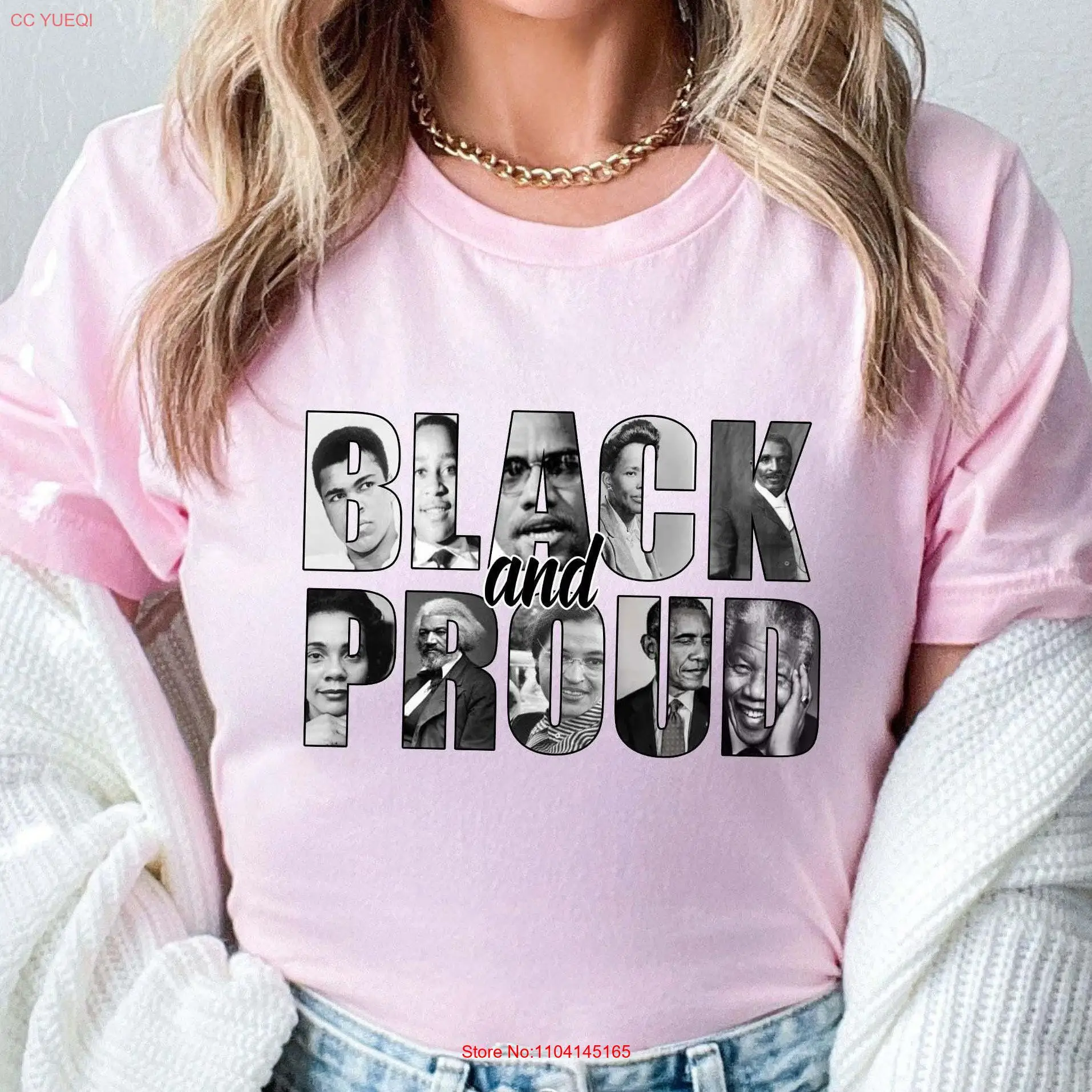 Black And Proud T Shirt Lives Matter History Month Civil Rights BLM s African American long or short sleeves
Black And Proud T Shirt Lives Matter History Month Civil Rights BLM s African American long or short sleeves