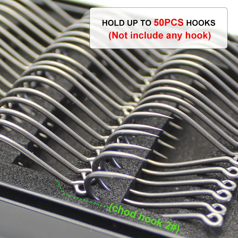 Carp Fishing Equipment Tool Box For Ronnie Rigs Fishhooks Storage Organizer Box Fishery Fishing Tackle Hook Backpack Accessories
Carp Fishing Equipment Tool Box For Ronnie Rigs Fishhooks Storage Organizer Box Fishery Fishing Tackle Hook Backpack Accessories