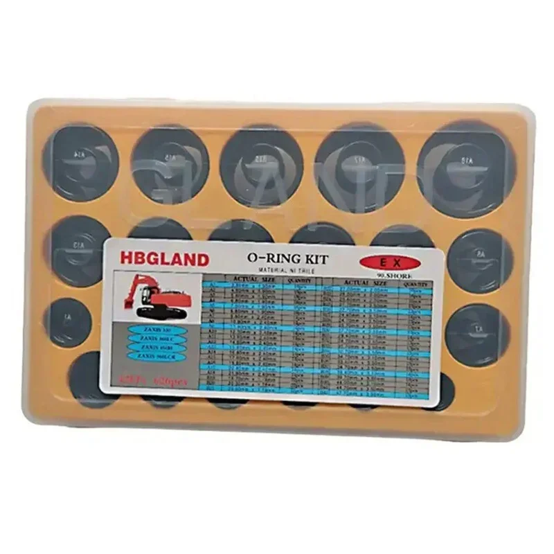 For Hitachi excavator orings Rubber NBR sealing O-rings box rubber Oring set kit
For Hitachi excavator orings Rubber NBR sealing O-rings box rubber Oring set kit