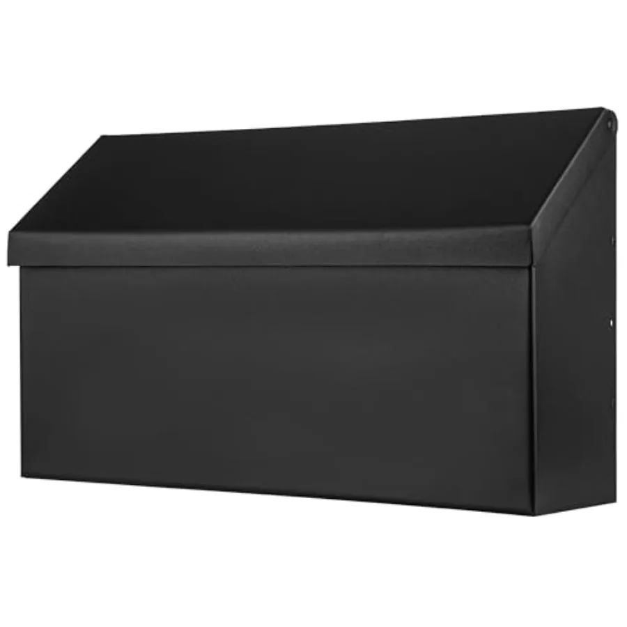 Harmonist™ Wall-Mounted Mailbox for Outside, Rust-Resistant Galvanized Steel Metal Medium Mail Box, Textured Black Modern Wall
Harmonist™ Wall-Mounted Mailbox for Outside, Rust-Resistant Galvanized Steel Metal Medium Mail Box, Textured Black Modern Wall